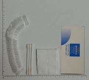 Bao chụp tóc 2.6 + 3 tăm bông nhựa + bông tẩy trang CDVN-04C