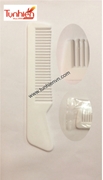 Lược nhựa trắng đục L-02 CDL-02C
