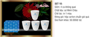 BỘ SỨ MINH CHÂU SET-10