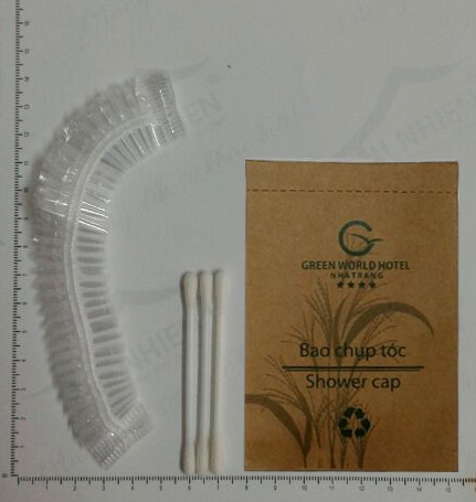 Bao chụp tóc 2.6 + 3 tăm bông nhựa CDVN-01C 5