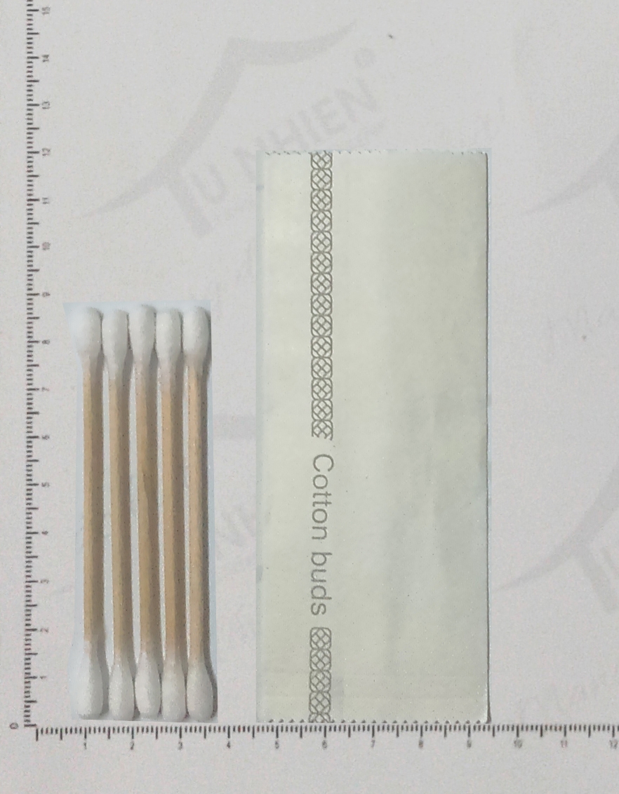 Tăm bông gỗ 5 que CDTB-03A 1
